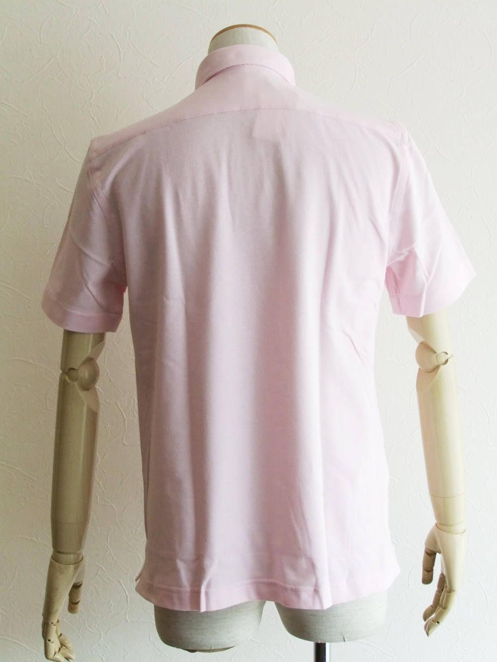 鹿の子 S/S  スキッパー ポロシャツ