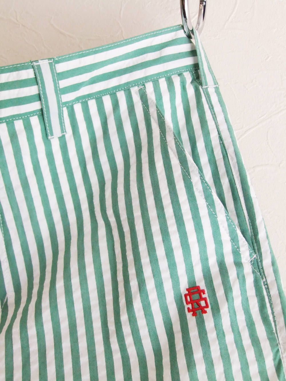 PENNSYLVANIA SHORTS  ストレッチ ハーフパンツ ( グリーン )