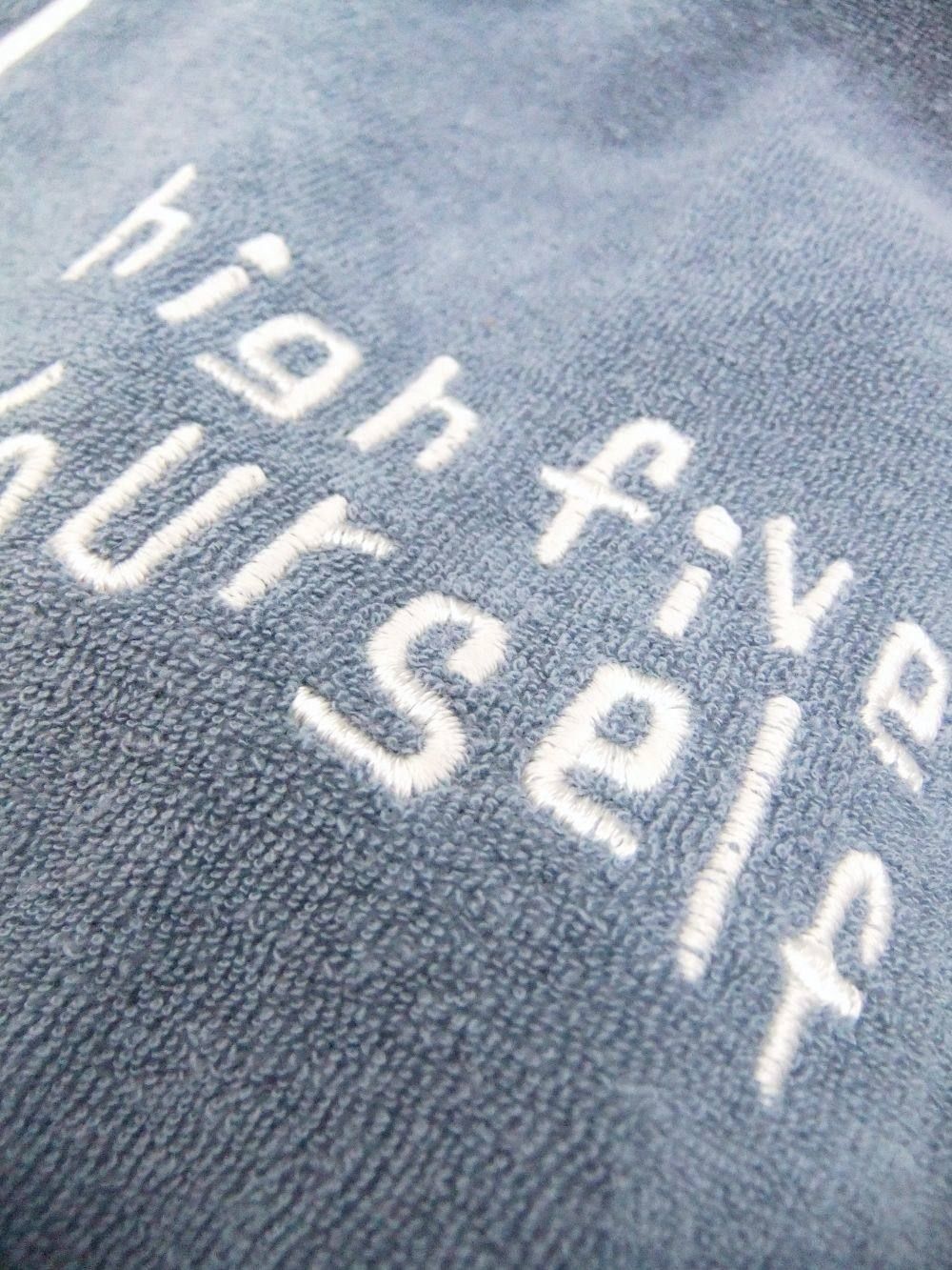 HUNTINGTON HOODIE   パイル ZIPフーディー ( ブルーグレー )