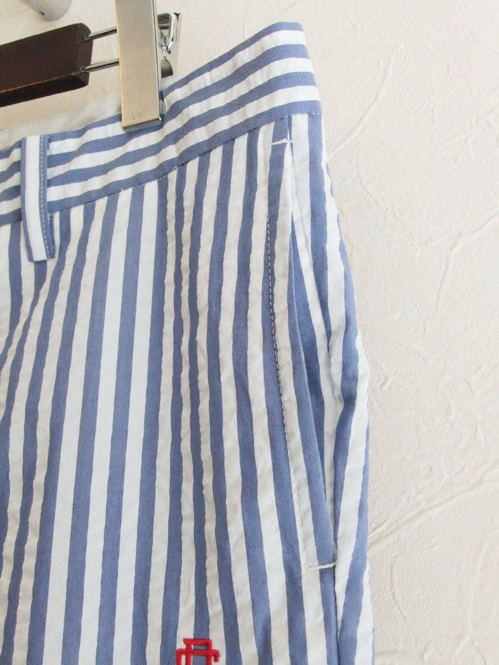 PENNSYLVANIA CROPPED  ストレッチクロップドパンツ ( ブルー )