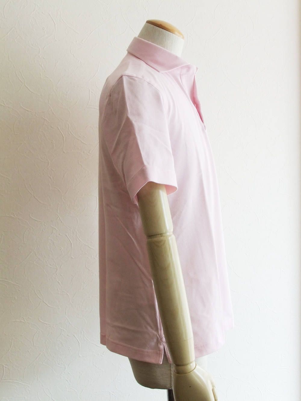 鹿の子 S/S  スキッパー ポロシャツ