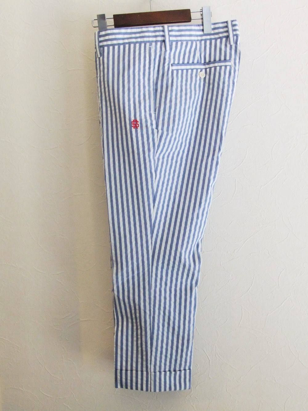 PENNSYLVANIA CROPPED  ストレッチクロップドパンツ ( ブルー )