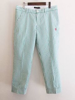 PENNSYLVANIA CROPPED  ストレッチクロップドパンツ ( グリーン )