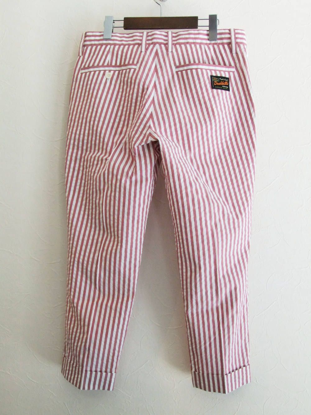 PENNSYLVANIA CROPPED  ストレッチクロップドパンツ ( レッド )