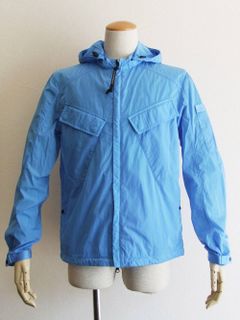 CHROME HOODED OVERSHIRT     ナイロン ジップアップ ブルゾン  08CMOS026A