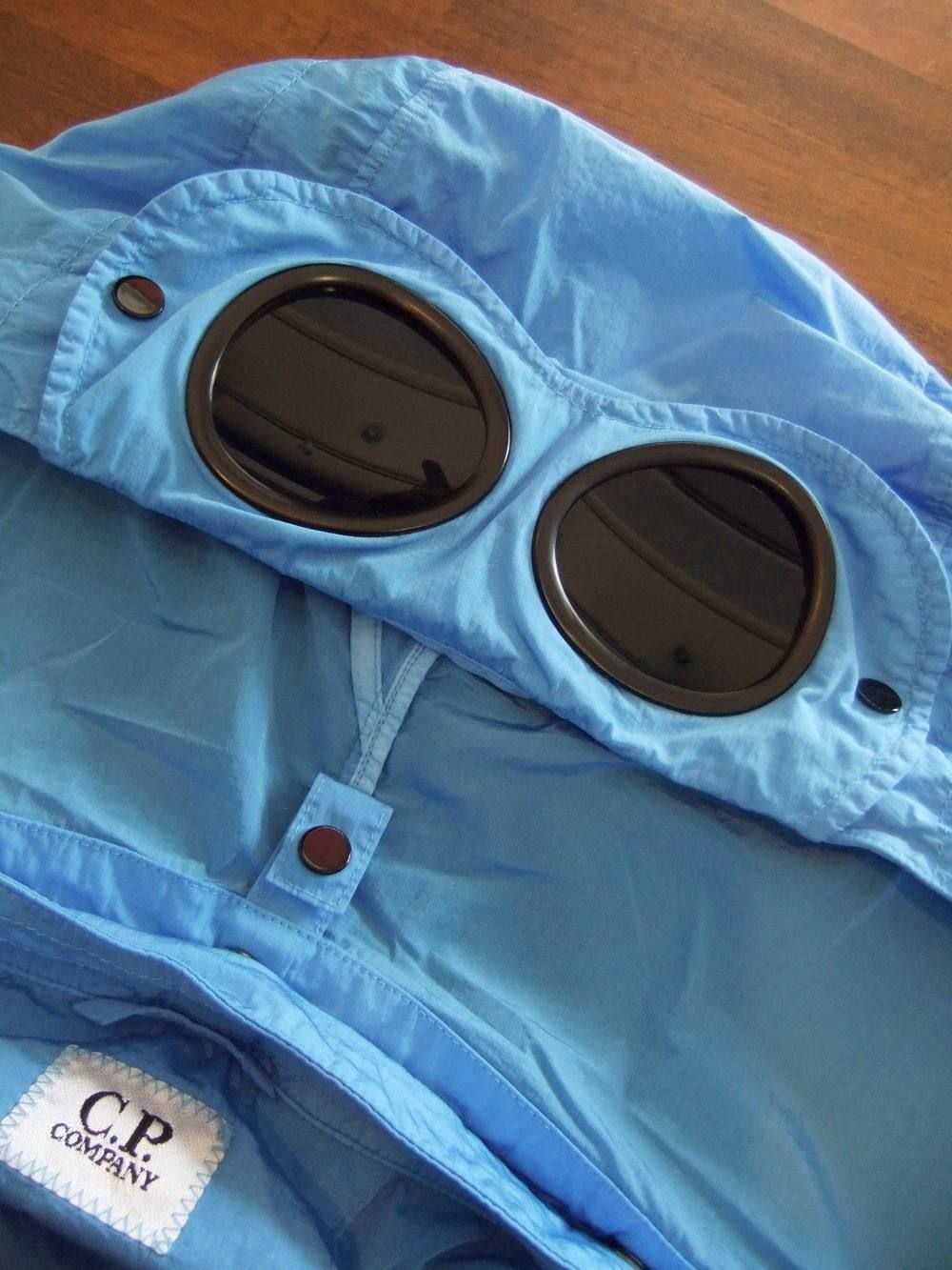 C.P. COMPANY - CHROME HOODED OVERSHIRT ナイロン ジップアップ