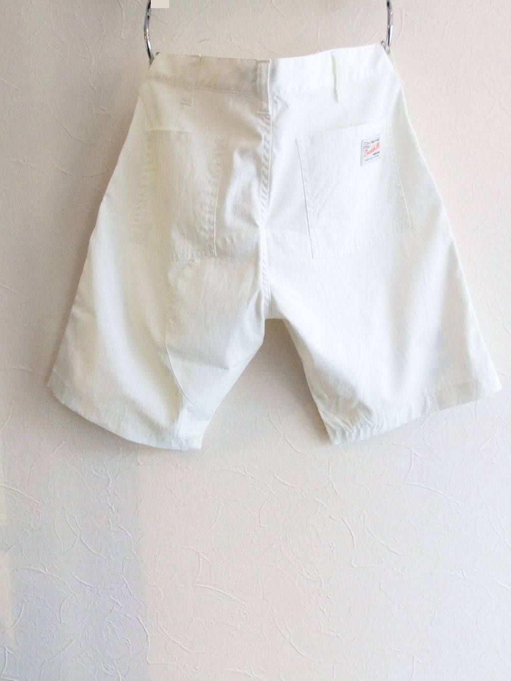NO.5 SHORTS  ストレッチ ハーフパンツ ( ホワイト )