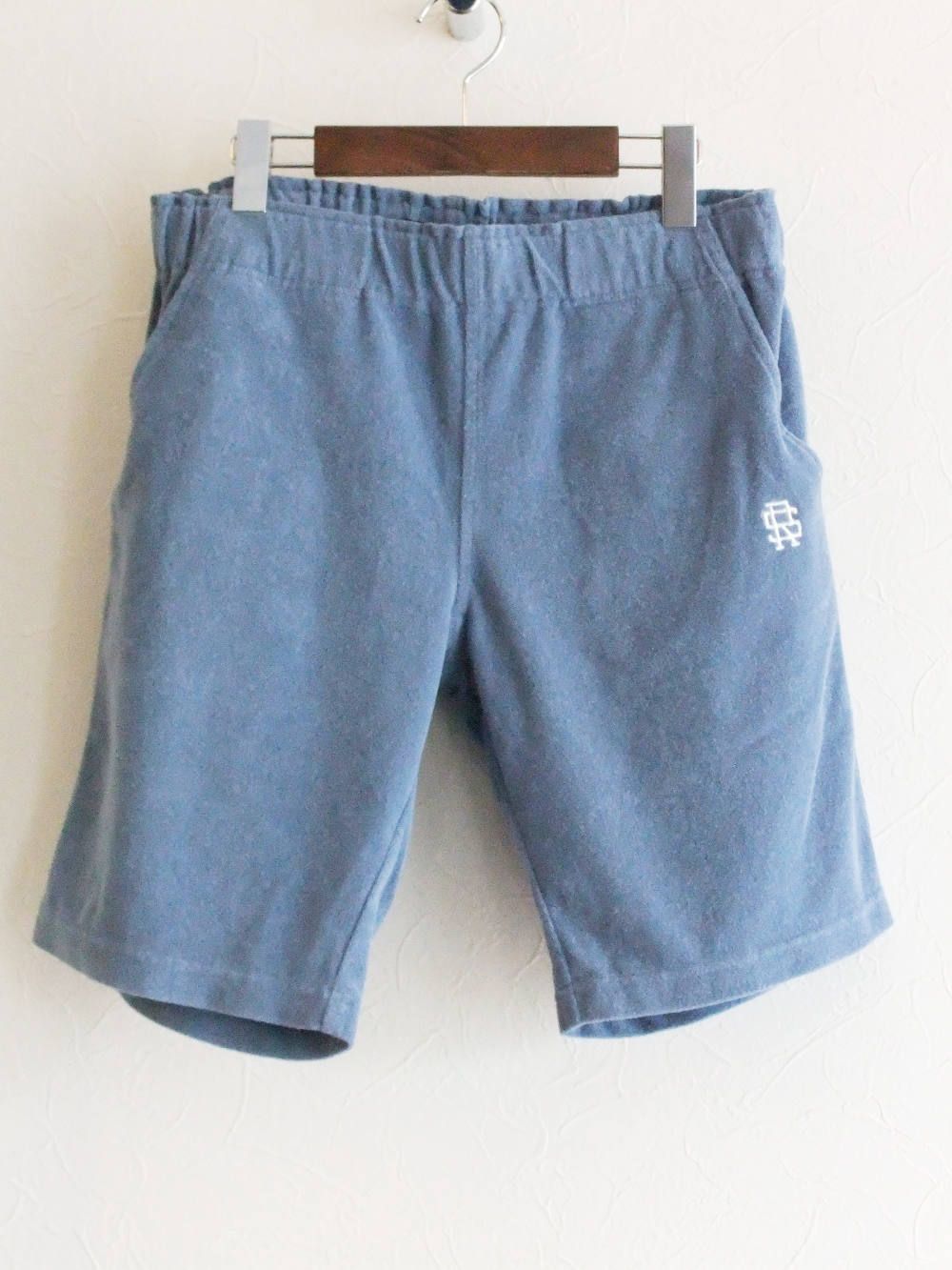MALIBU SHORTS  ( ブルーグレー )   パイル ハーフパンツ