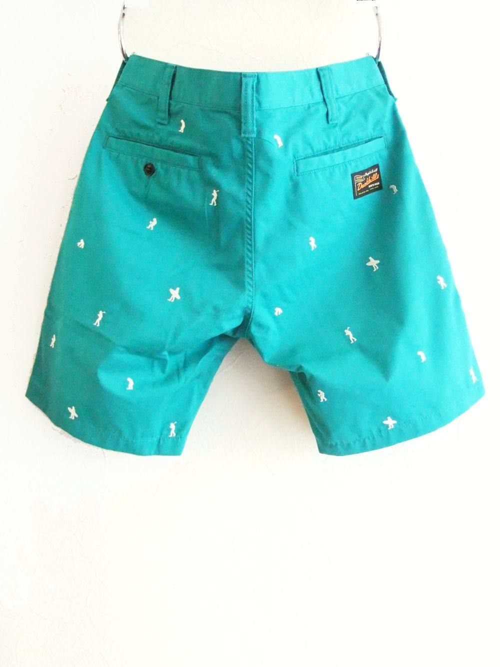 MULTI EVOLVES SHORTS  ストレッチ ハーフパンツ ( エメラルド )