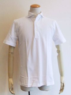 鹿の子 S/S ポロ  ( ホワイト ) TS/PC234-591500