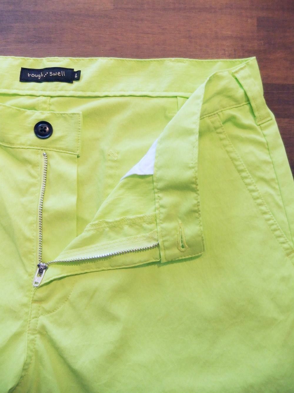 NO.5 SHORTS  ストレッチ ハーフパンツ ( イエロー )