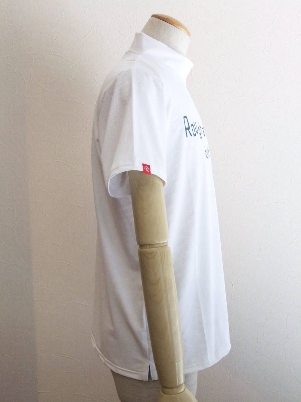 RS MOCK  ( ホワイト ) モックネックポロシャツ