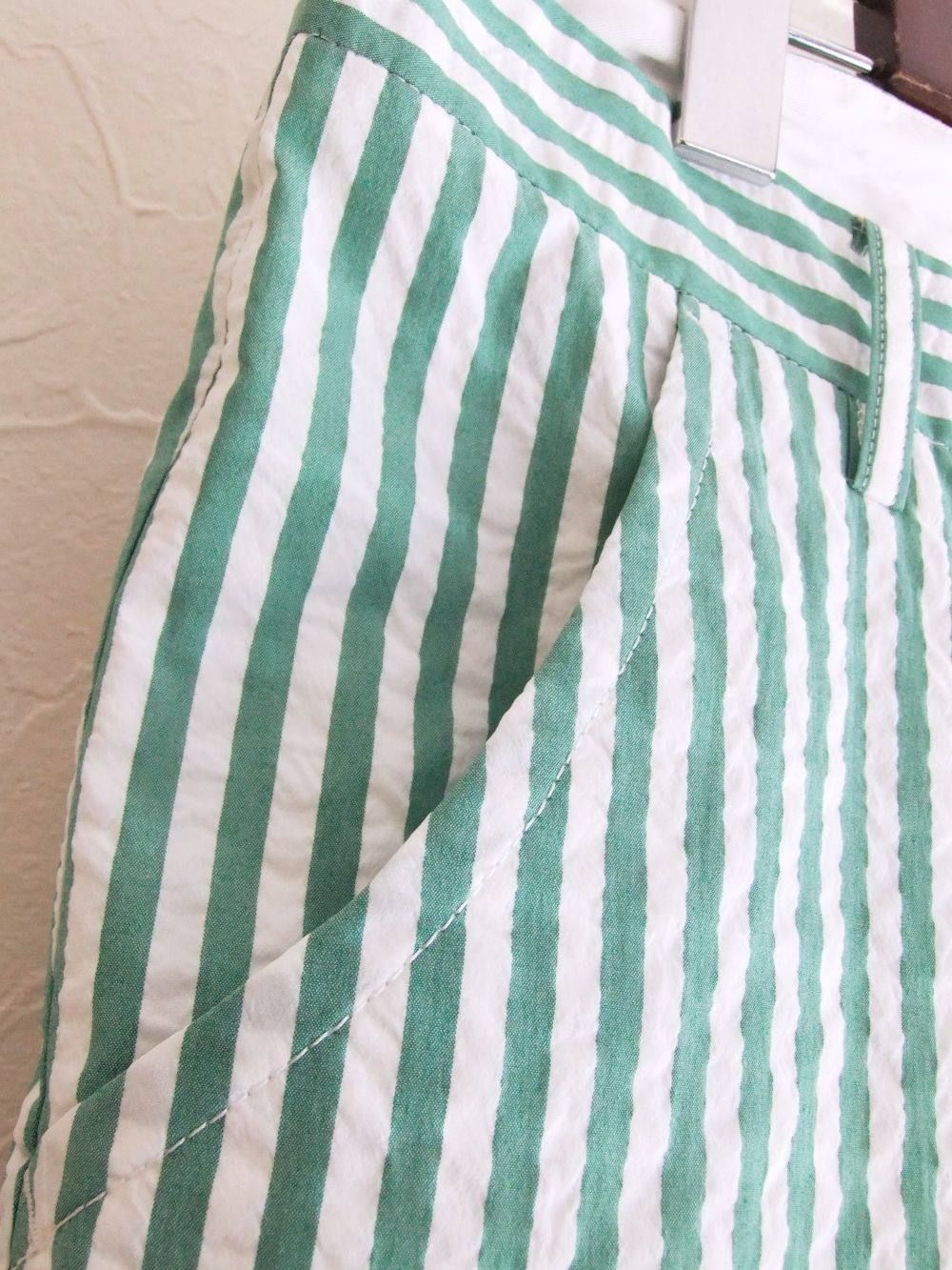 PENNSYLVANIA CROPPED  ストレッチクロップドパンツ ( グリーン )