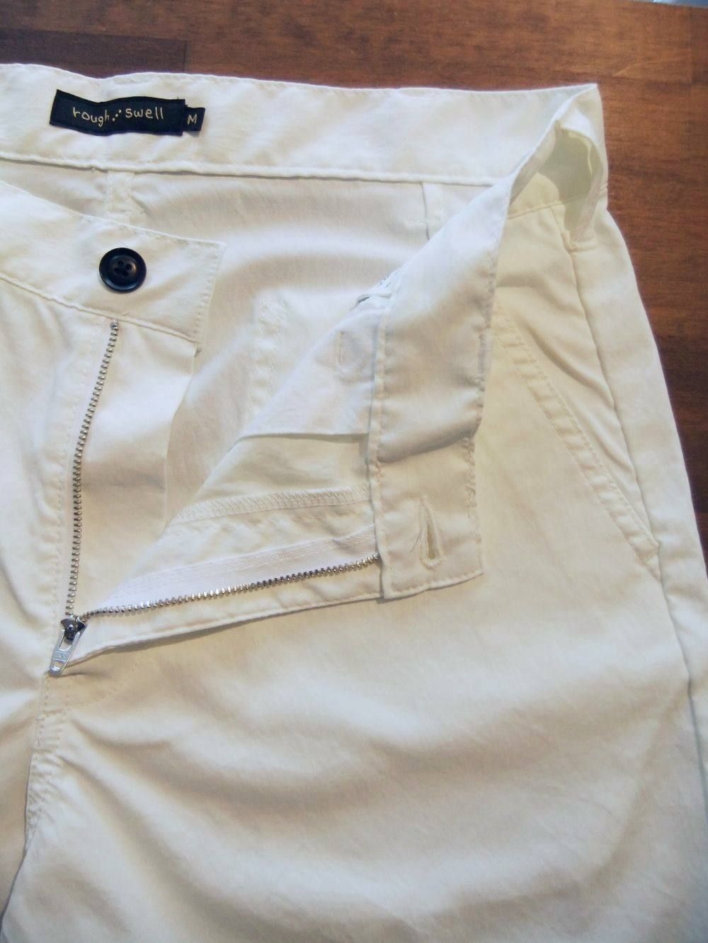 NO.5 SHORTS  ストレッチ ハーフパンツ ( ホワイト )