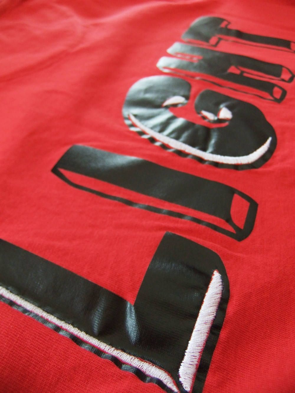 THE EDITOR  ロゴ Tシャツ ( レッド )