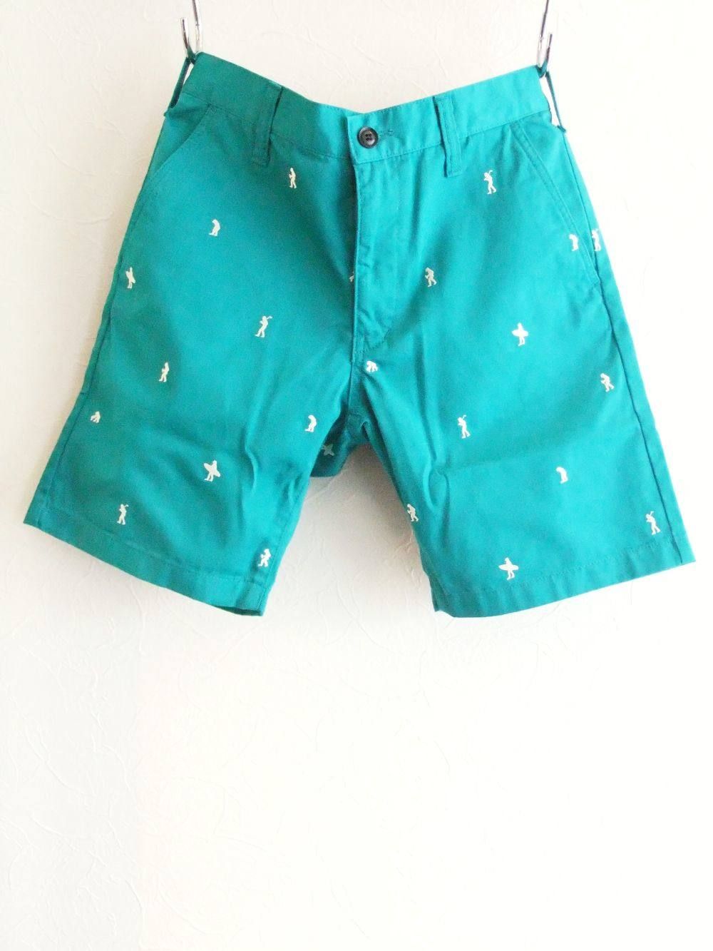 MULTI EVOLVES SHORTS  ストレッチ ハーフパンツ ( エメラルド )