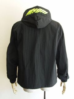 MSGM ロゴ  ナイロンブルゾン  2840MH09X