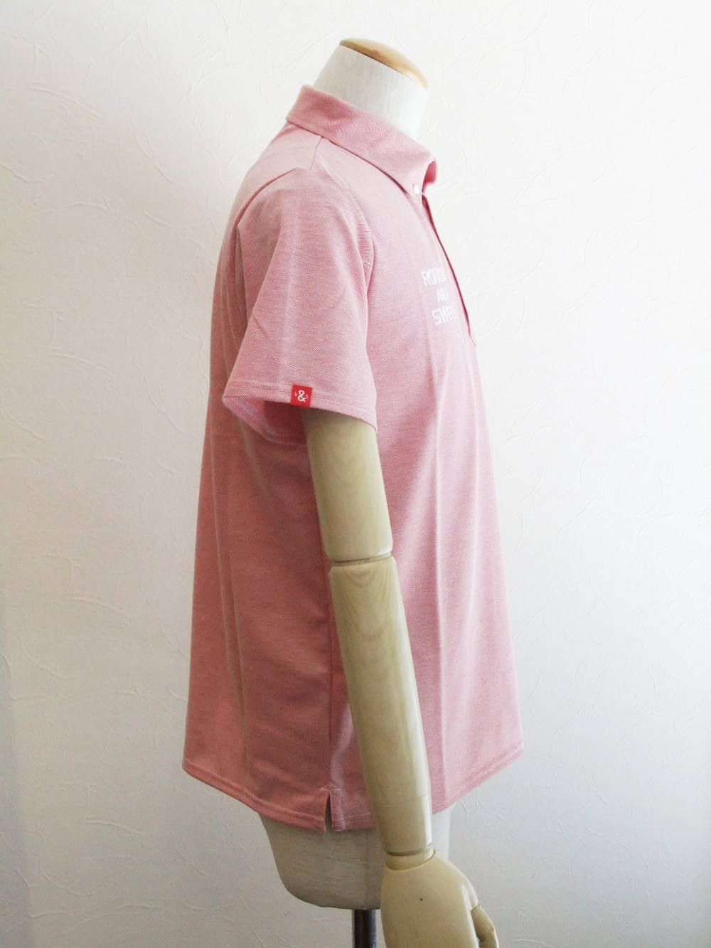 CLASSIC POLO  ( ピンク ) 半袖ポロシャツ