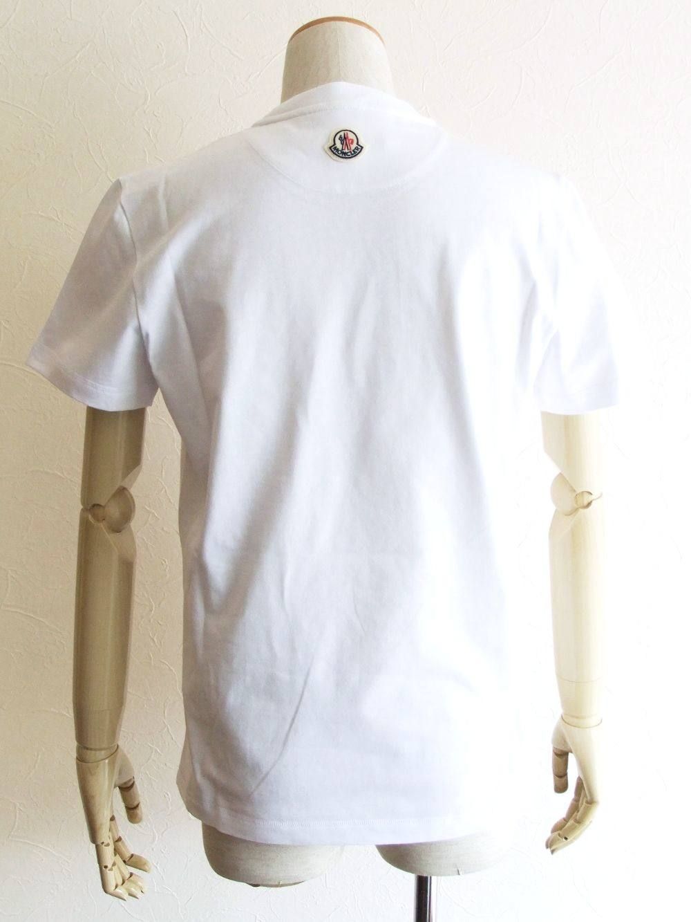 MONCLER ロゴ刺繍Tシャツ MONCLER - ロゴ 刺繍 Tシャツ | 4.444glad