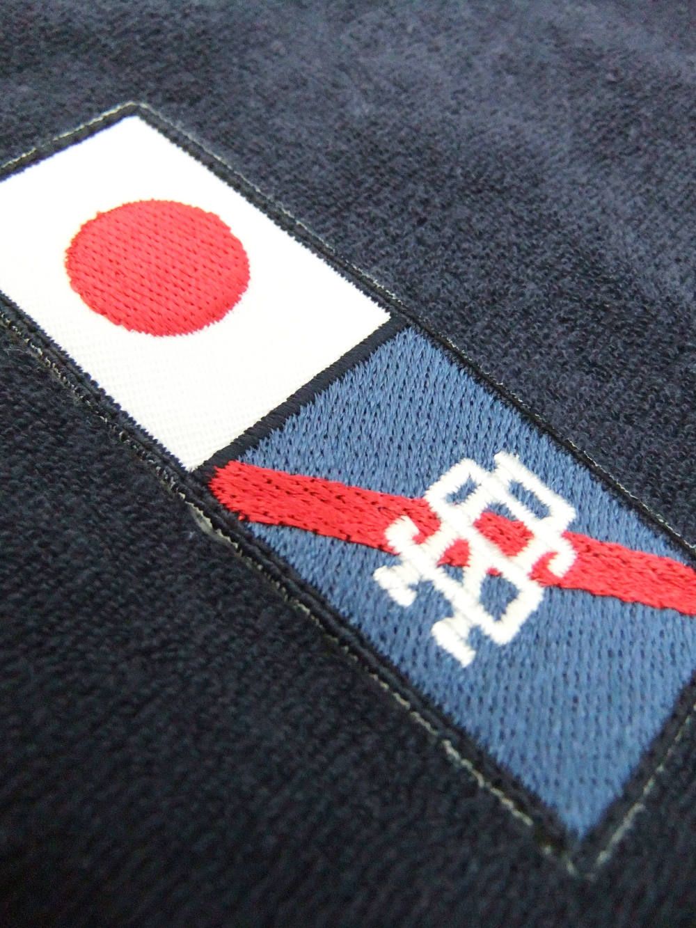 HUNTINGTON HOODIE   パイル ZIPフーディー ( ネイビー )