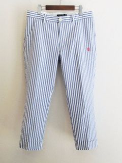 PENNSYLVANIA CROPPED  ストレッチクロップドパンツ ( ブルー )