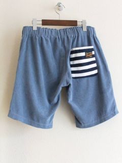 MALIBU SHORTS  ( ブルーグレー )   パイル ハーフパンツ