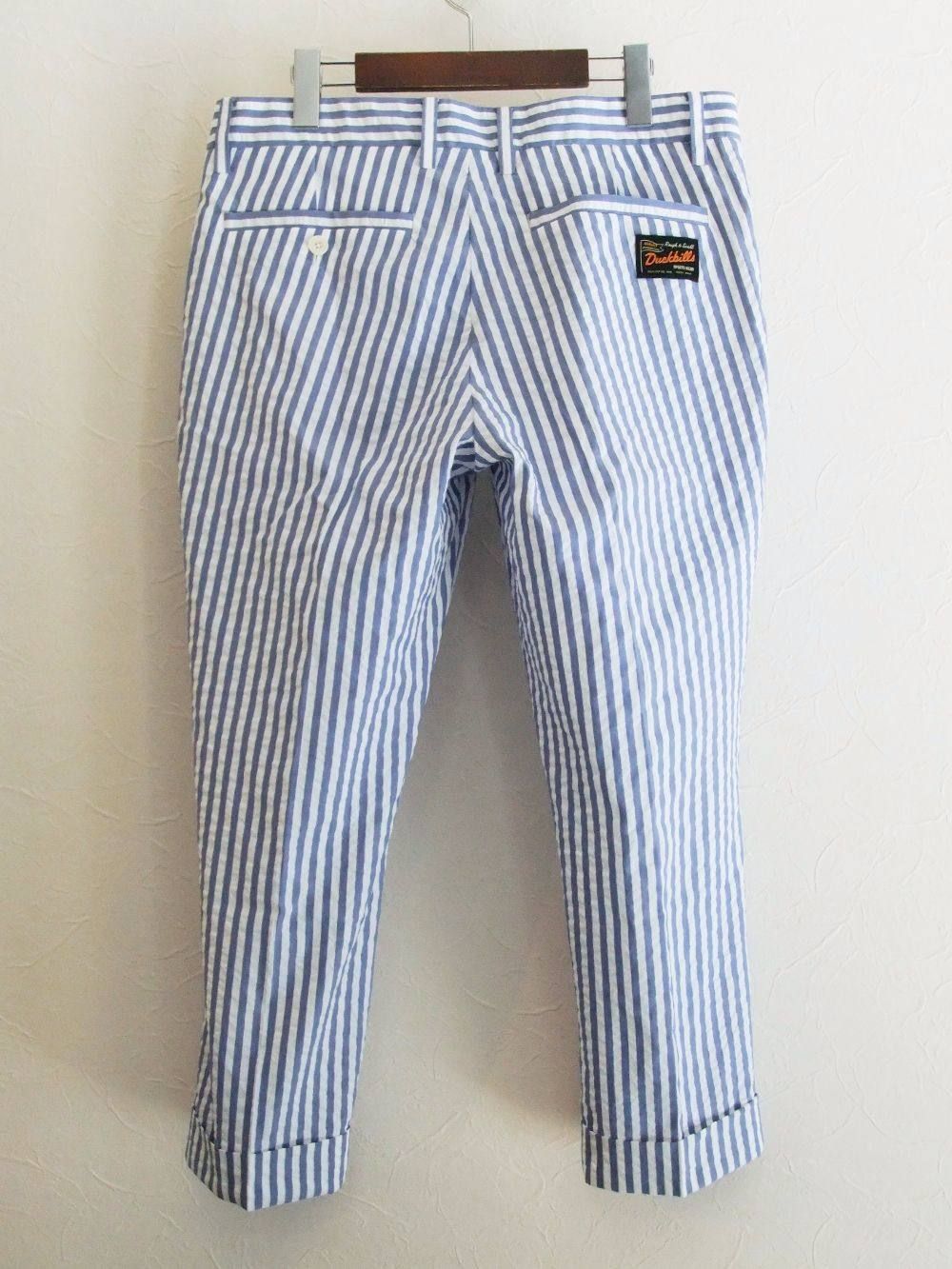 PENNSYLVANIA CROPPED  ストレッチクロップドパンツ ( ブルー )