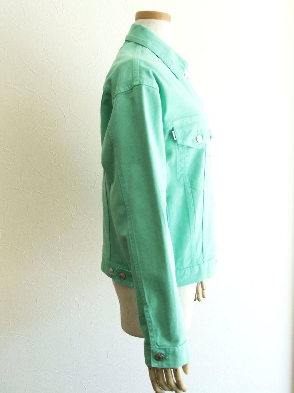 《LADIES》 MSGM ロゴ ブルゾン ( ミントグリーン ) 2841MDH51T