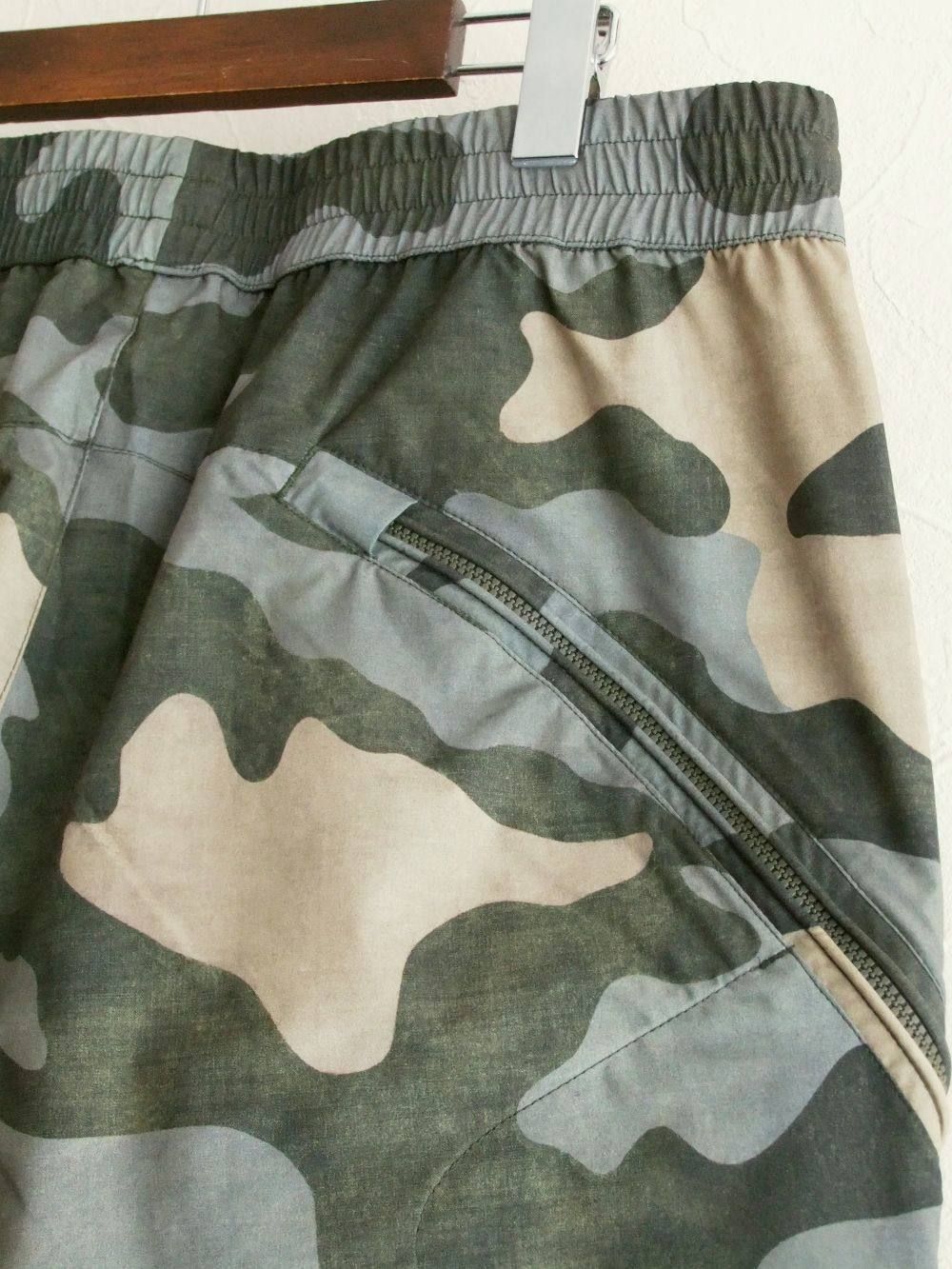 PRO-TEK LENS CAMOUFLAGE POCKET SHORTS  ナイロン カモフラ柄 ハーフパンツ    08CMBE269A