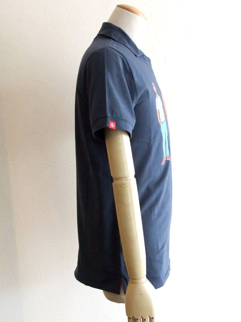 THREE MEN SKIPPER  半袖ポロシャツ
