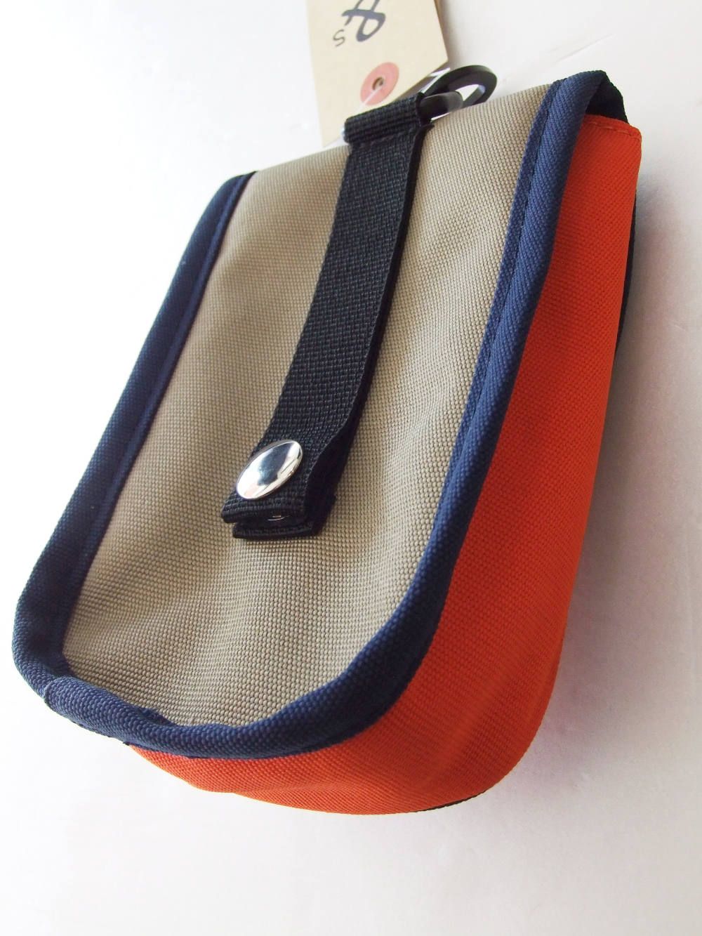 YOSEMITE CASE ( ベージュ×レッド ) ミニポーチ