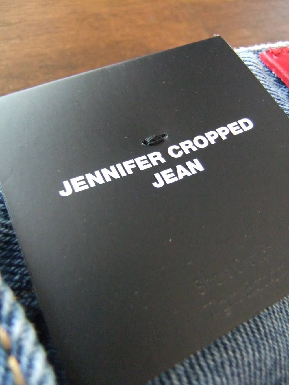 LADIES デニム  JENNIFER CROPPED JEAN  S75LB0289