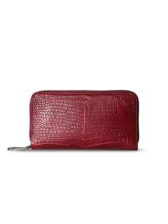 Cocodrillo ラウンド ZIP 長財布  CRS010  (ワイン)