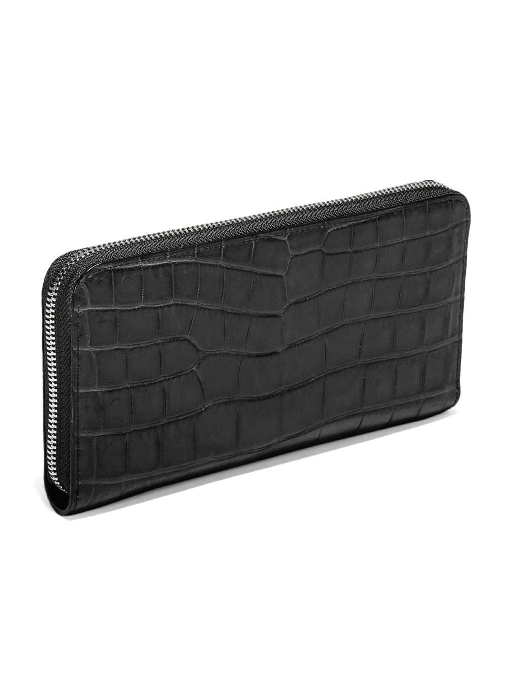 Cocodrillo ラウンド ZIP 長財布  CRS010  (ブラック)