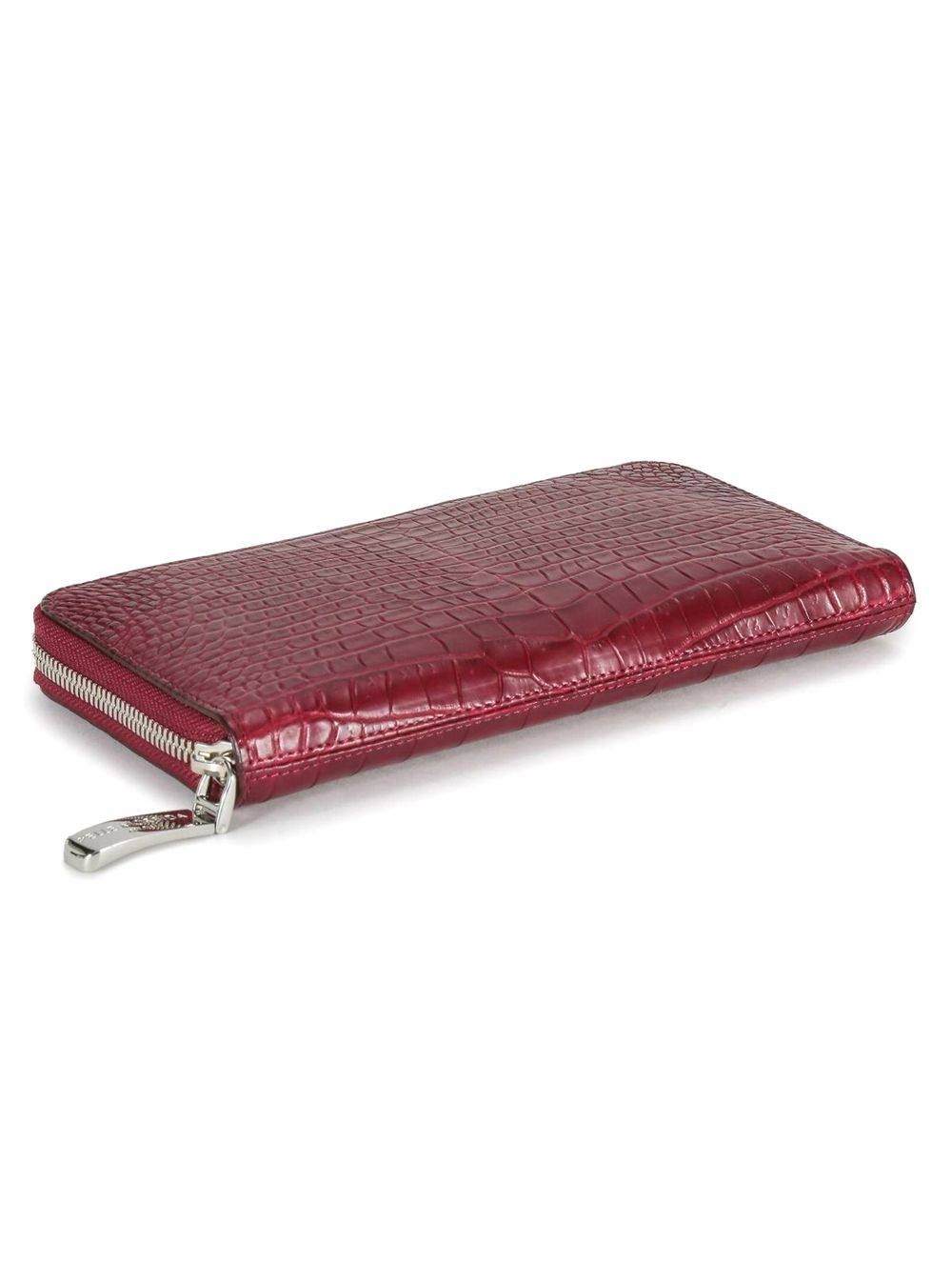 Cocodrillo ラウンド ZIP 長財布  CRS010  (ワイン)