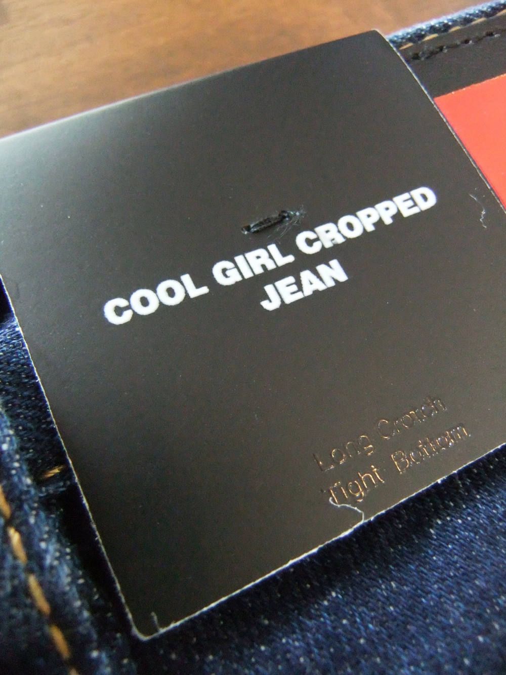 LADIES デニム  COOL GIRL CROPPED JEAN  S72LB0267