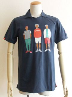 THREE MEN SKIPPER  半袖ポロシャツ