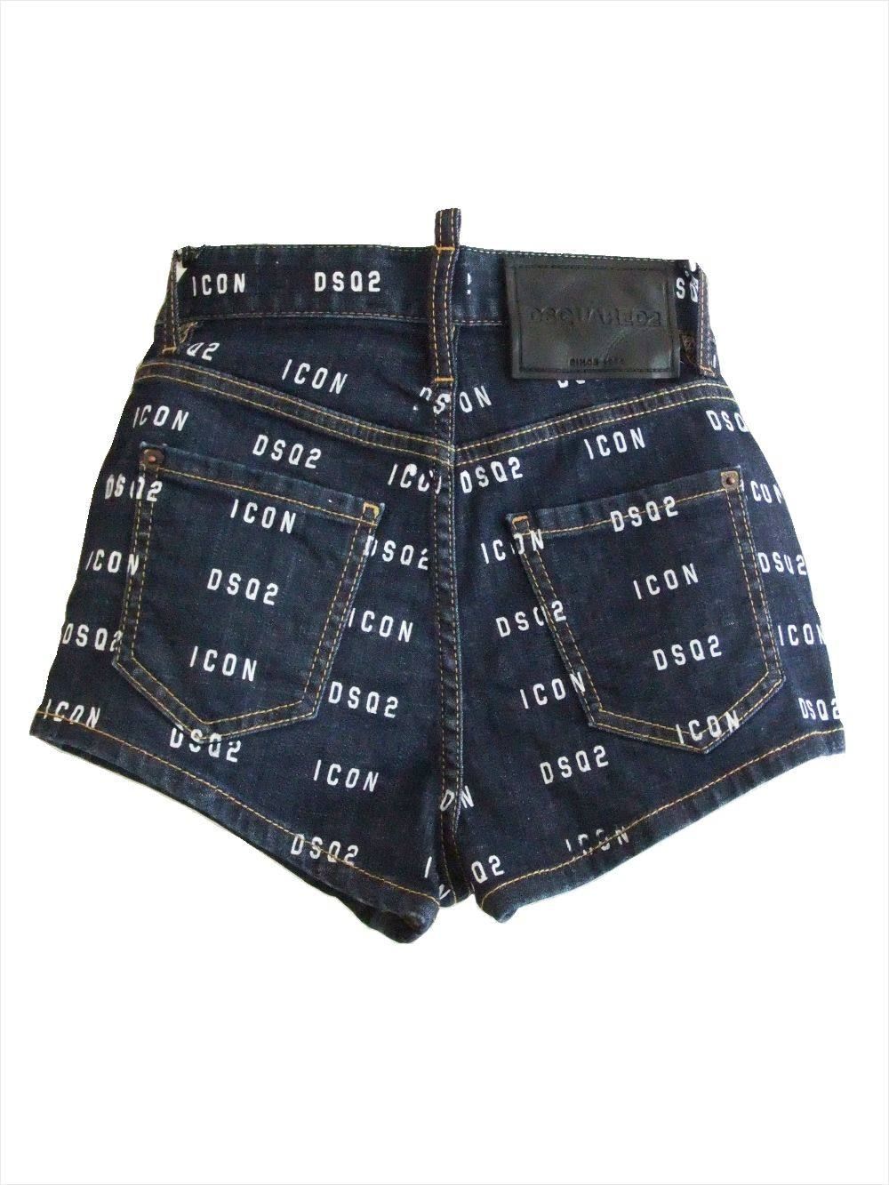 LADIES High Waisted Denim Hot Pants  S80MU0001