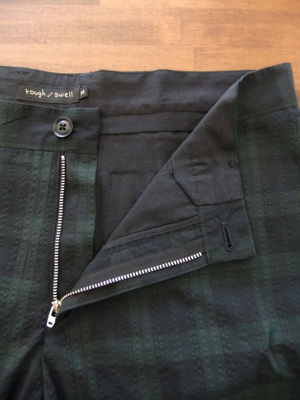 CAMBRIDGE PANTS  ストレッチ チェック柄 パンツ
