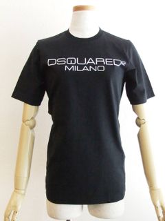 LADIES D2 Milano ロゴプリント T-SHIRT (ブラック)    S75GD0082