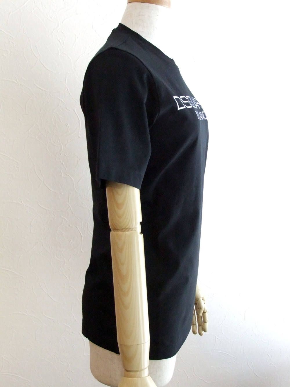LADIES D2 Milano ロゴプリント T-SHIRT (ブラック)    S75GD0082