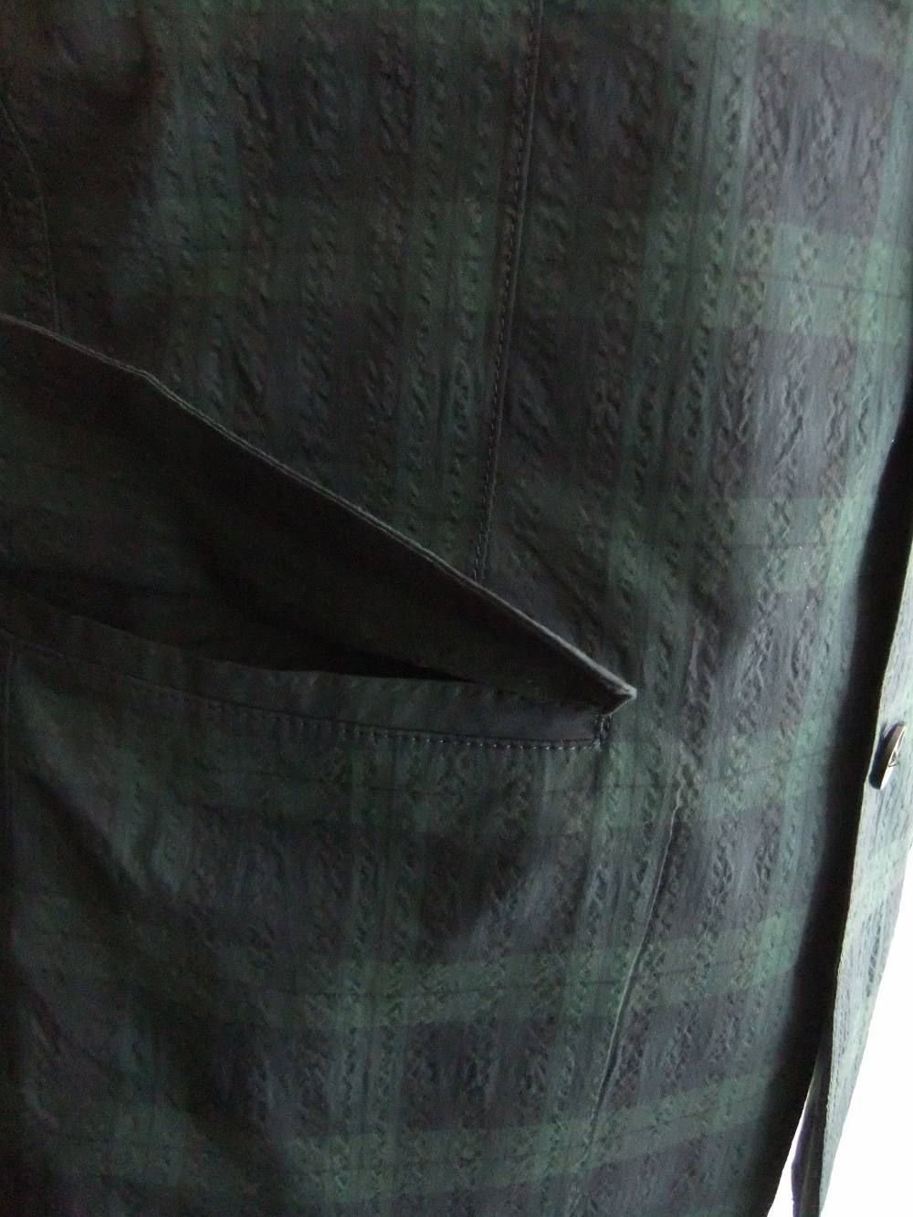 CAMBRIDGE JACKET   ストレッチ チェック柄 ジャケット