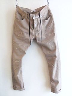 BARRET   JERSEY EASY DENIM PANT ジャージー デニムパンツ (ベージュ)