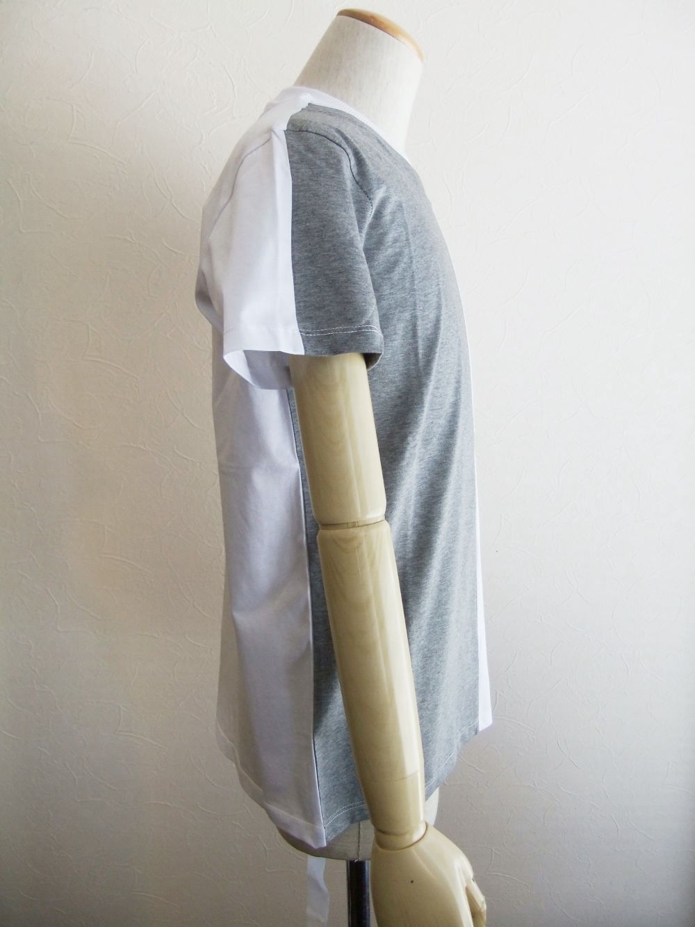 NEKA  バイカラー 半袖 Tシャツ