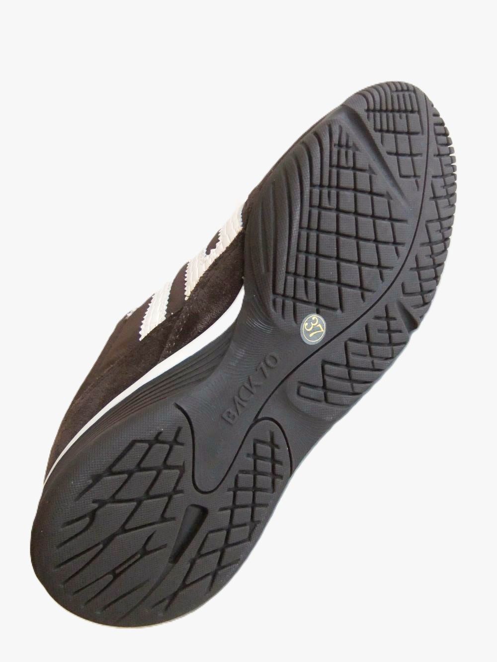 【BACK70】 FIRE BALL SPONGY NYLON BUTTER 70  （ブラウン） ファイヤーボール ナイロン スニーカー