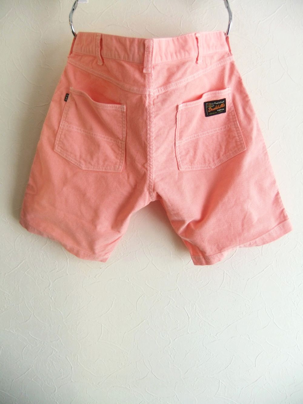 VIRGINIA SHORTS (ピンク)  サマーコーデュロイ ストレッチ ハーフパンツ   RSM-25068