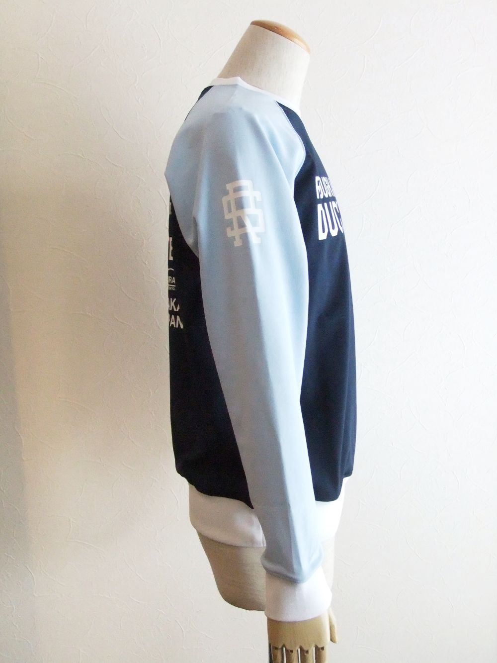 HEADQUARTER SWEAT  ロゴ入りスウェットシャツ ( ネイビー )  RSM-20201