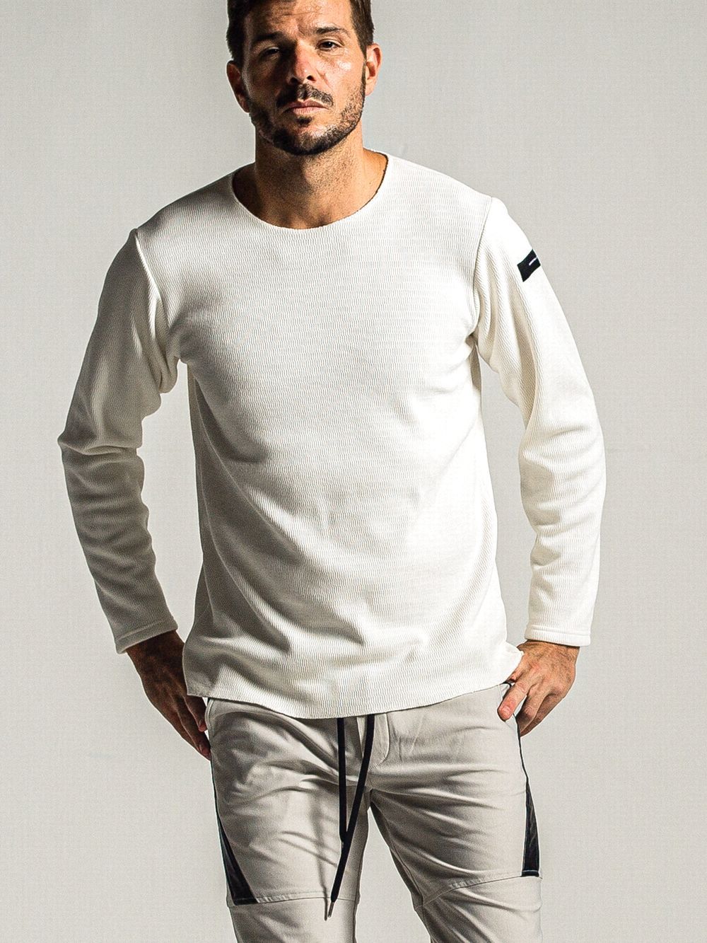 VELOURS FLEECE NEO THERMAL  (ホワイト)  カットオフ ハニカム サーマル