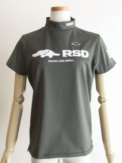 【LADIES】 RSD MOCK W.  (オリーブ) ロゴ モックネック   RSL-22011
