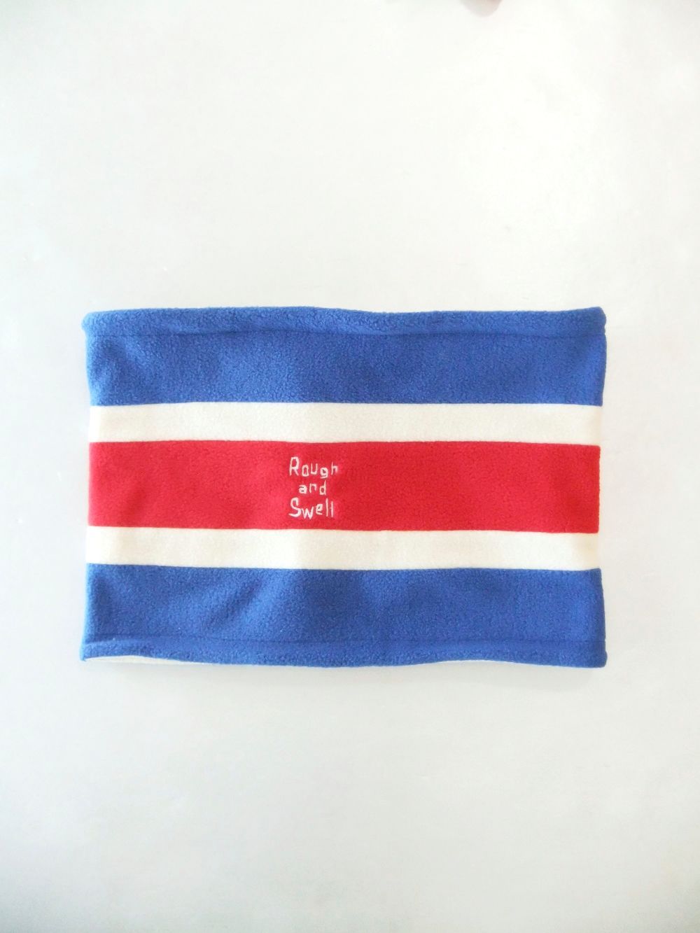 COLLEGE  NECK WARMER ( ブルー )  フリース ネックウォーマー RSA-23211
